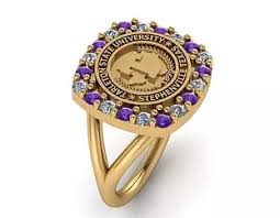University Coin Rings And Class Rings
