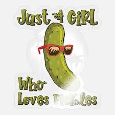 just a who loves pickles cute