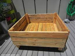 Garden Bed On Casters For Deck Or Patio