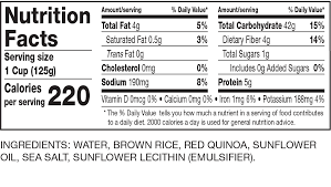 whole grain brown rice quinoa ready