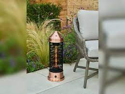 Kalos Copper Lantern Electric Patio