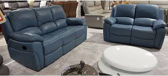 2 seater leather sofa set