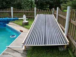 open flow diy solar pool heating collector