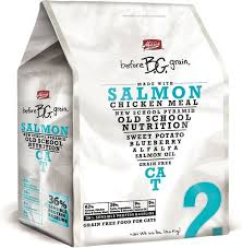 salmon formula grain free dry cat food