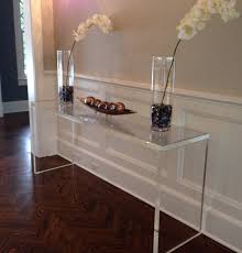 Buy Acrylic Console Table 1 5 Thick