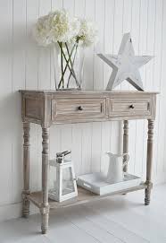 Richmond Console Table In Limed Wood