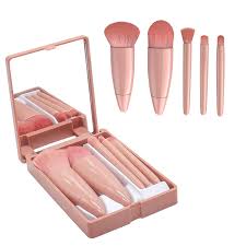 makeup brushes set with mirror travel