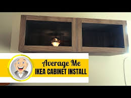 Install An Ikea Cabinet On A Wall