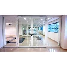 Birkan Plain Aluminum Frame Glass Doors
