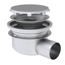stainless steel side outlet floor drain