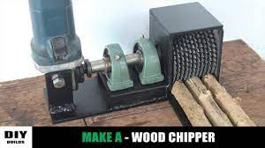 wood chipper diy