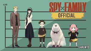 SpyxFamily Height comparison (official) - YouTube