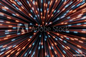 neon fiber optic background particles