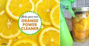 how to make orange l cleaner