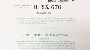 House Approves Lawsuit Against President Obama 225 201 C