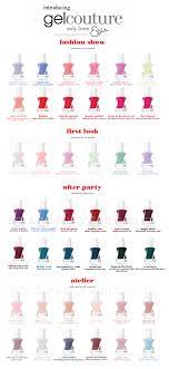 essie gel couture launch collection