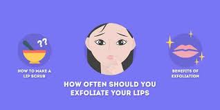 exfoliate your lips