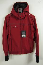 Womens Red Baubax Jacket Size M