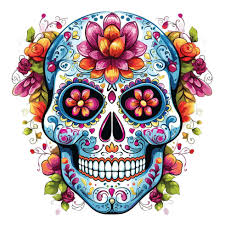 dead mexican skull 25794248 vector art