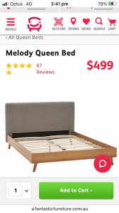 New In Box Melody Queen Bed Frame