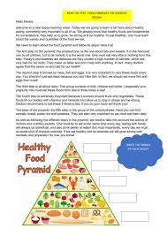 Whole grain breads, rice, pasta, and many fruits and vegetables are good sources of this.`. Food Pyramid Online Activity