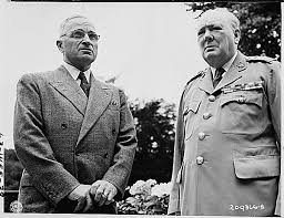 Image result for churchill and truman at potsdam