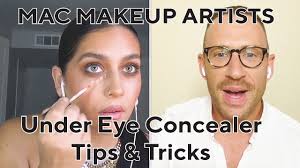 under eye concealer tips tricks mac