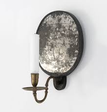 Diy Sconce Candle Mirror Candle Wall