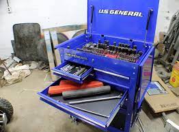 us general 5 drawer tool cart