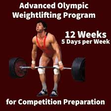 program 4121 olympic weightlifting