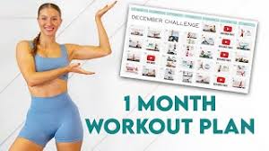december workout plan 1 month workout