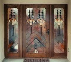 Stained Glass Door Custom Entry Doors