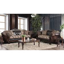 eli faux leather 2 piece sofa set