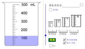 Geogebra Applet F 6 Measuring Cups Bar Chart Diagram