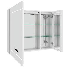 soges led bathroom mirror cabinet