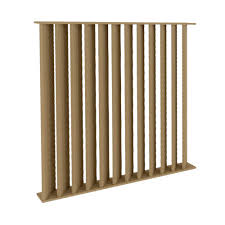 Timber Look Slat Wall Room Dividers