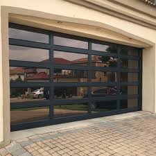 Insulated Aluminum Glass Garage Door