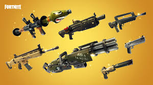 All assets belong to epic games. Fortnite Current Weapon List Unvaulted And Vaulted Season X 10 Gamerevolution