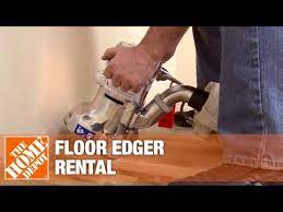 edging floors with a floor edger al