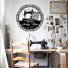 Sewing Metal Wall Art Sewing Room Decor