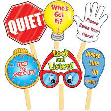Manage Your Class Signs, 6/pkg - TF-1298 | Scholastic Teaching Resources |  Classroom Management