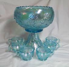 westmoreland ice blue carnival glass