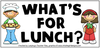 school lunch menu clipart - Clip Art Library