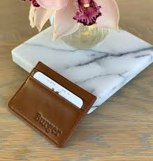 Genuine Leather Classic Cardholder With