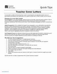 3 Paragraph Cover Letter Template Teacher Cover Letter