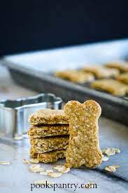applesauce dog treats with rolled oats