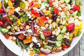Healthy Mediterranean Bean Salad Recipes gambar png