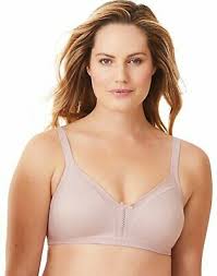 Bali Double Support Soft Touch Back Smoothing Wirefree Bra