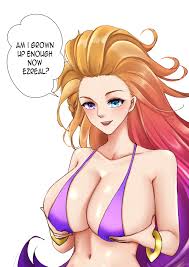 Zoe sure has grown up (day-an) [league of legends] : r/rule34