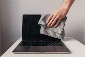 to clean a laptop screen